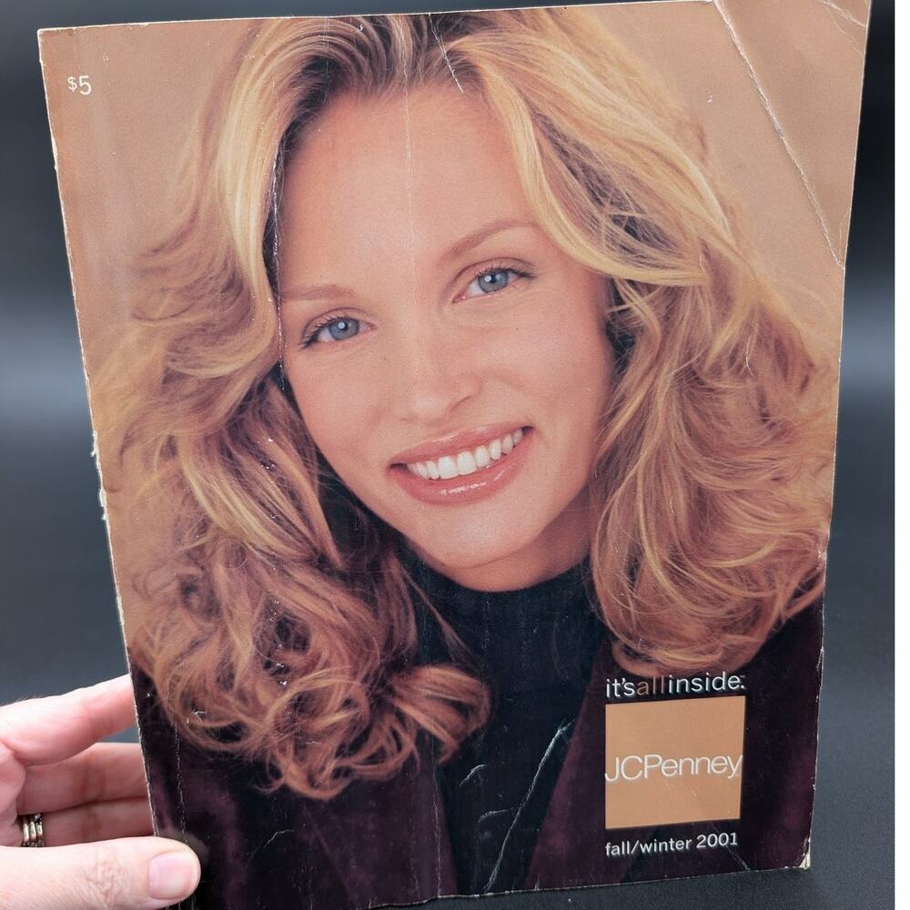 Vintage JCPenney Fall Winter 2001 Catalog Big Book Fashion Furniture Rugs 4lb